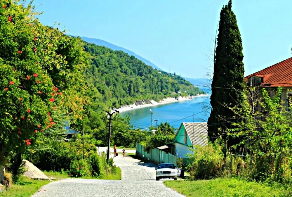 Поселок цандрипш абхазия фото Water temperature in Tsandripsh, Abkhazia - what season is the best time to go t