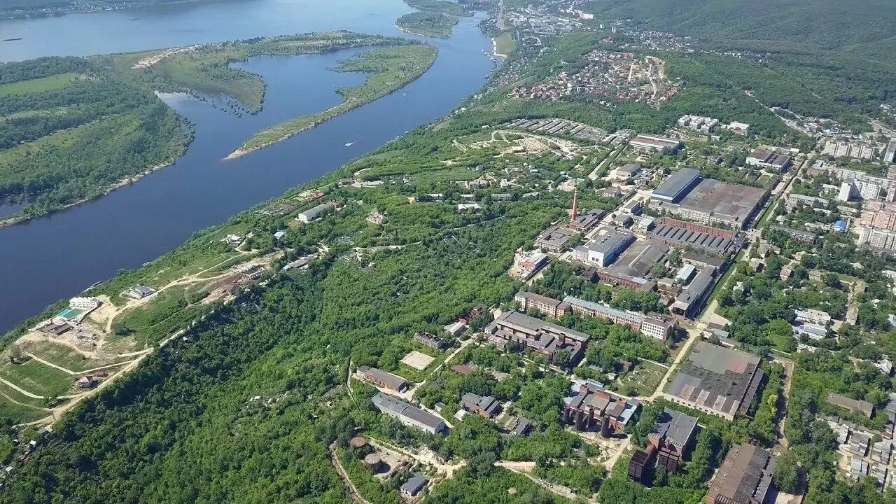 Поселок управленческий самара фото Поселок Управленческий с высоты птичьего полета - YouTube