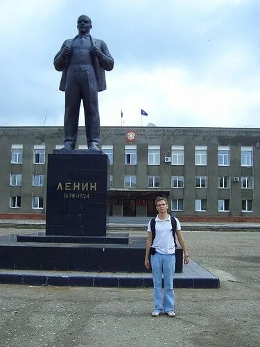 Поселок усть ордынский иркутская область фото усть-ордынский ленин  lenin at ust-orda Alexey Sidorenko Flickr