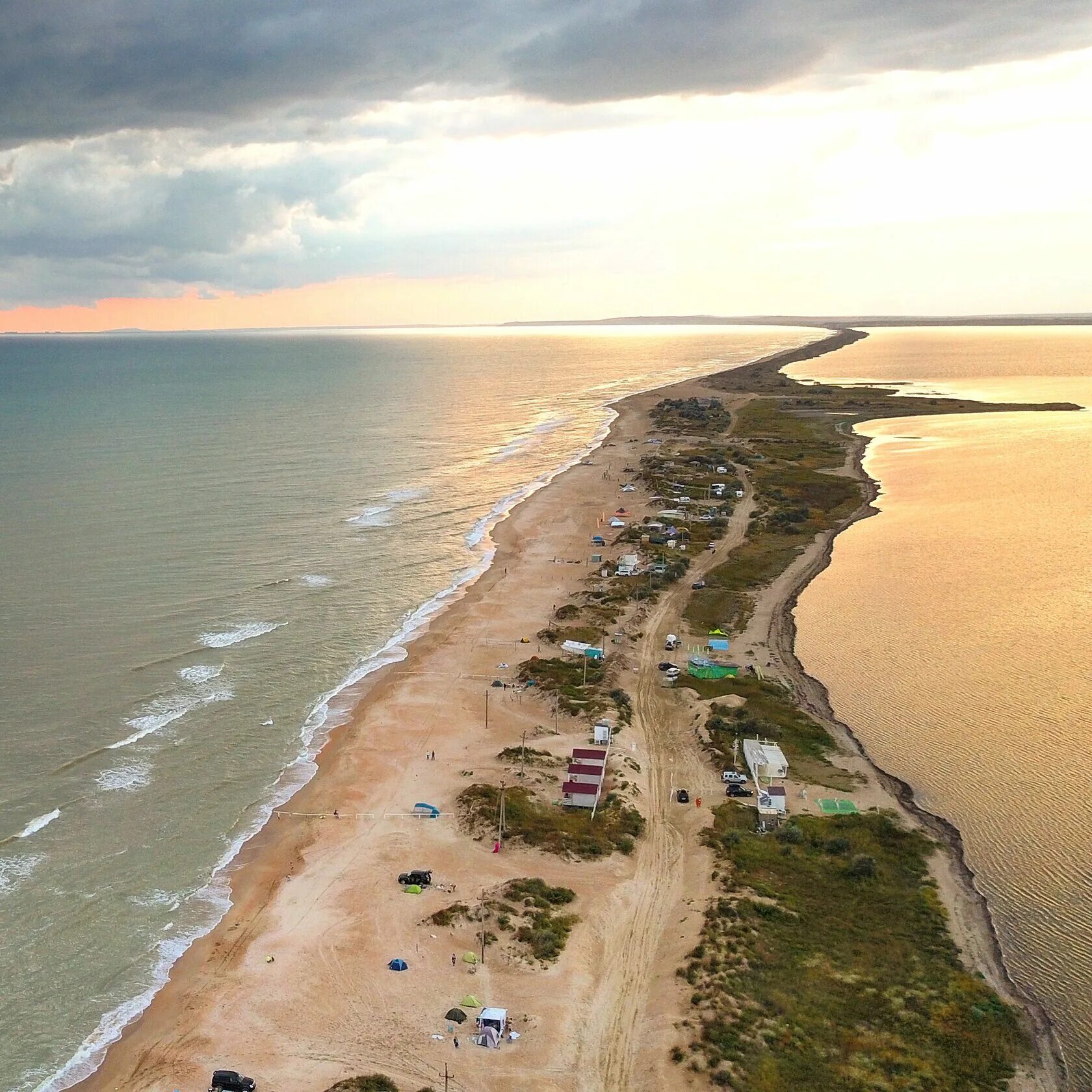 Поселок веселовка краснодарский край фото пляжа БлагаДом - Уютный глэмпинг на Бугазской косе