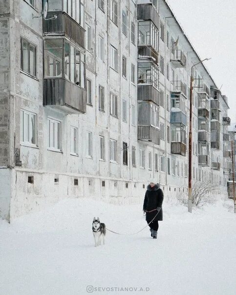 Поселок воргашор фото Республика Коми. Воркута. Поселок Воргашор (ненецкий "Ручей, у оленьей тропы") В