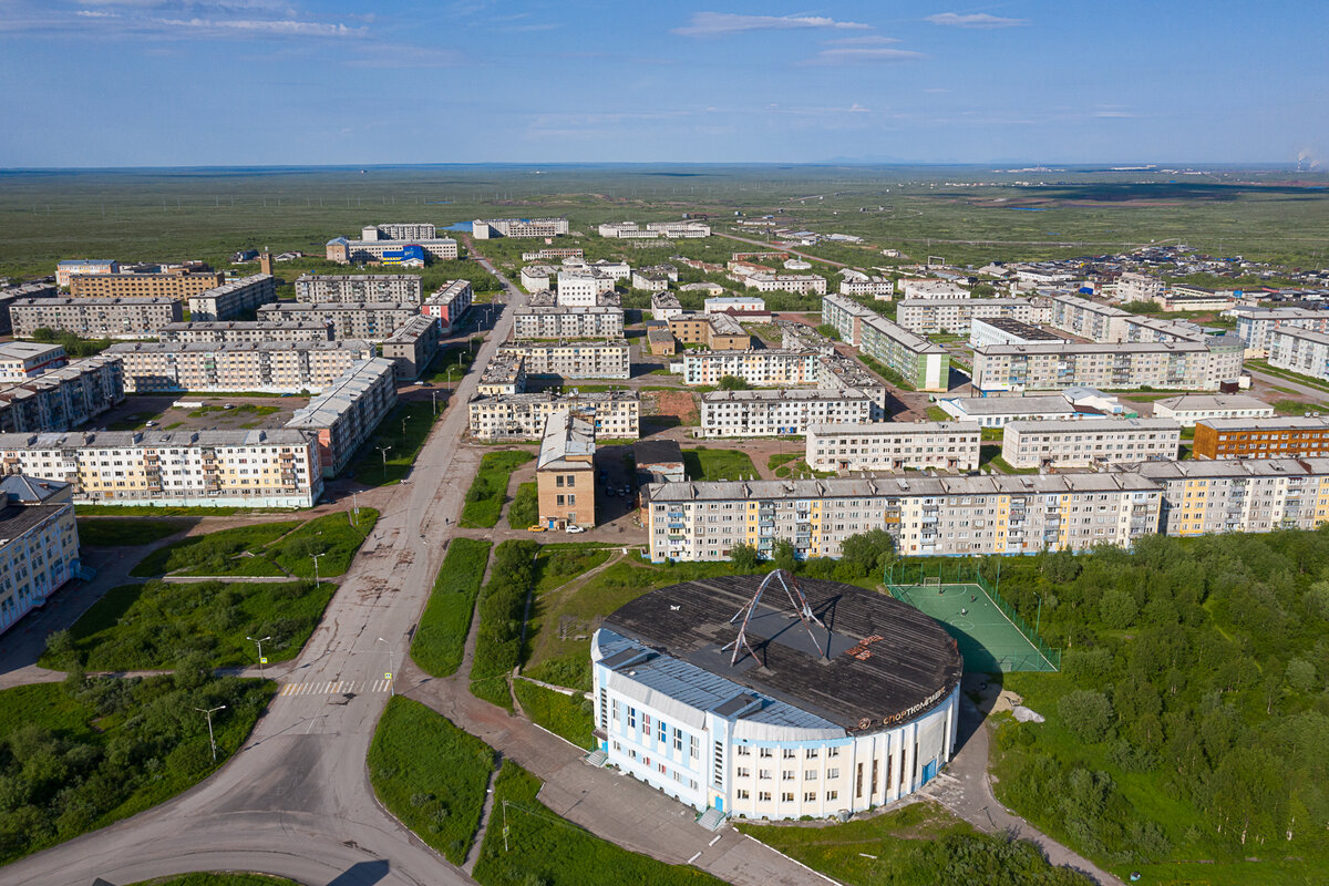 Поселок воргашор фото Полузаброшенный заполярный посёлок Воргашор: настоящий край земли Уникальная Рос