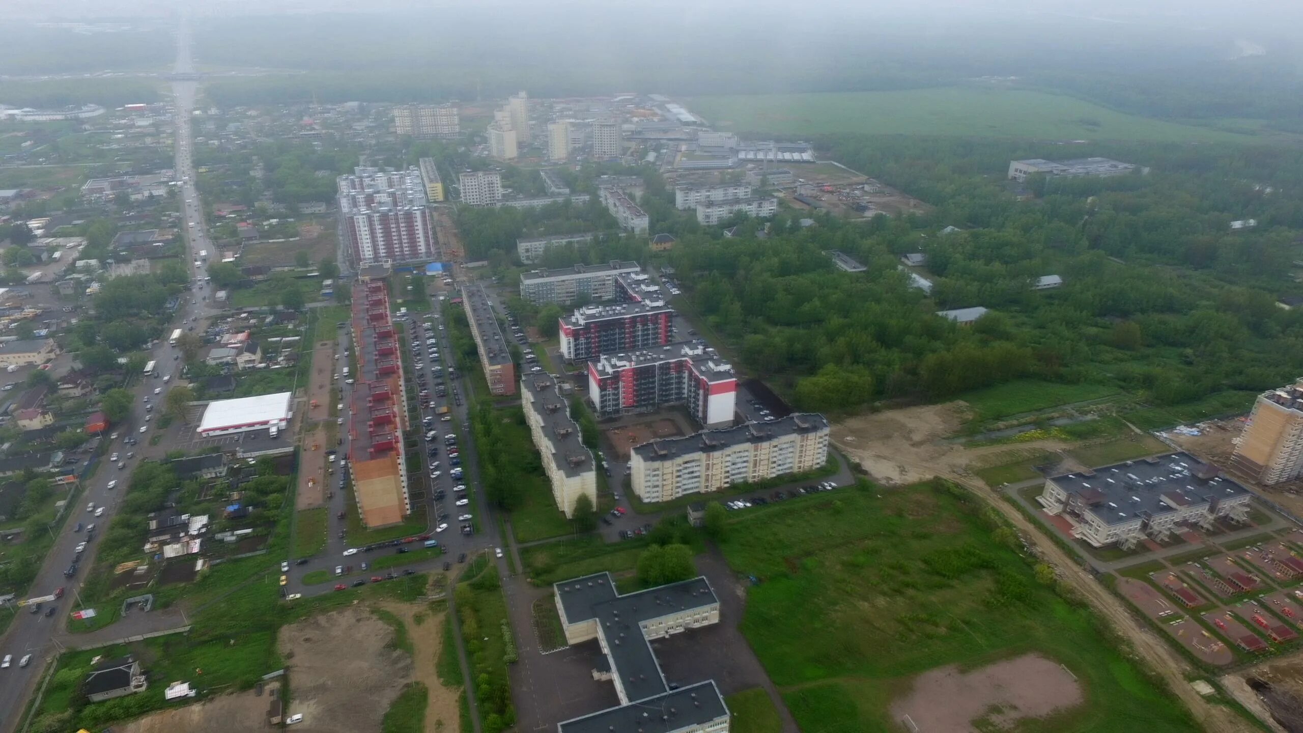 Поселок янино ленинградской области фото Ход строительства ЖК Брусничный в п. Янино-1 Pronovostroy