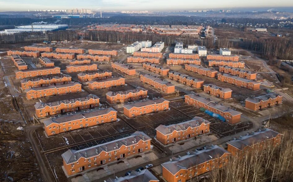 Поселок ждановский нижегородская область фото Квартирные таунхаусы в Ждановском - купить таунхаус по низкой цене Жилищный Отве