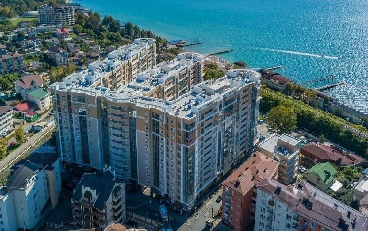 Посейдон жк чехов фото Купить однокомнатную квартиру 30м² ул. Крымская, 89, Сочи, Краснодарский край, р