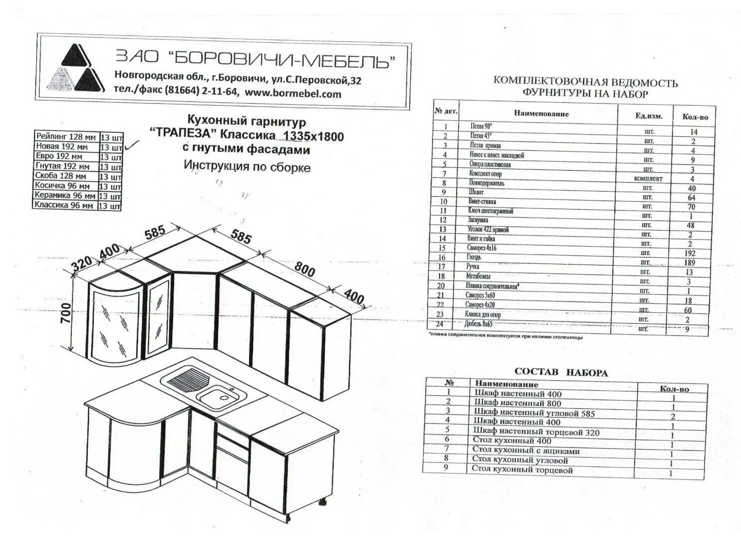 Пошаговая инструкция сборки угловой кухни Схема сборки углового кухонного шкафа