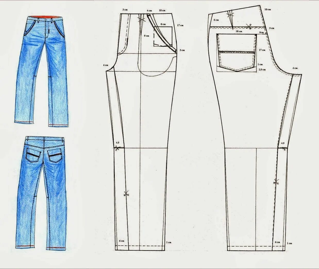5 способов получить выкройку Мужские брюки, Брюки, Выкройки