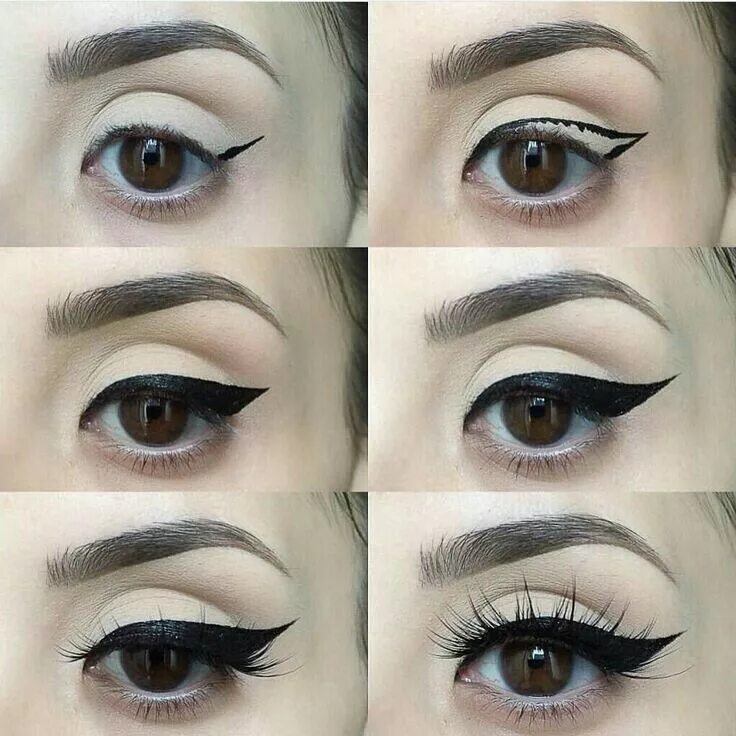 Пошагово фото стрелок для глаз Makeup Archives - Beauty And Lifestyle Blog Makeup eyeliner, Makeup tutorial eye