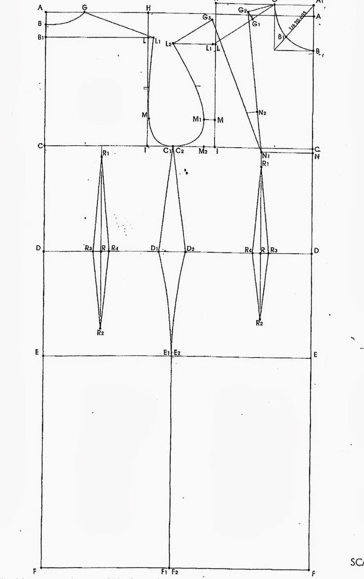 Пошагово построение выкройки платье Tubino Simple dress pattern, Pattern drafting tutorials, Sewing techniques