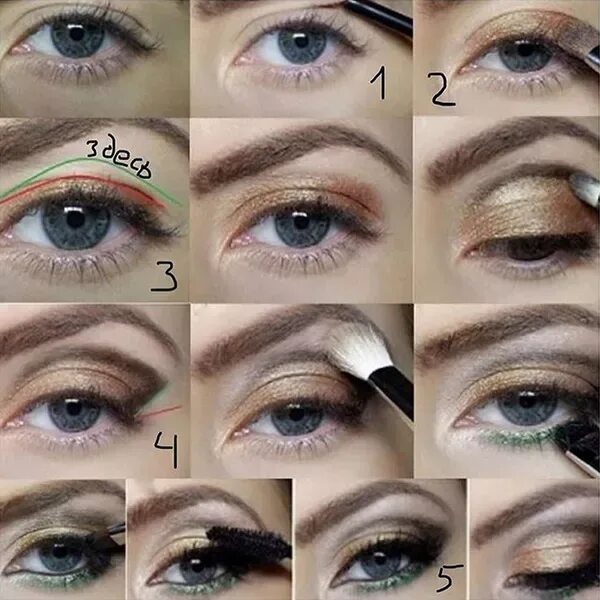 Smoky Eye Guide; Makeup Tutorial for Smoky Eyes Smoky eye makeup, Smokey eye tut