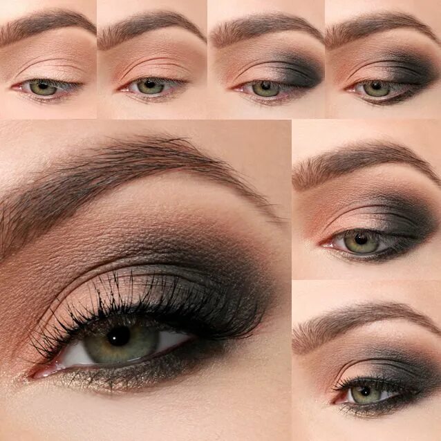 Пошаговое фото красить глаза Lulus How-To: Sultry Smokey Eye Makeup Tutorial - Lulus.com Fashion Blog Smokey 