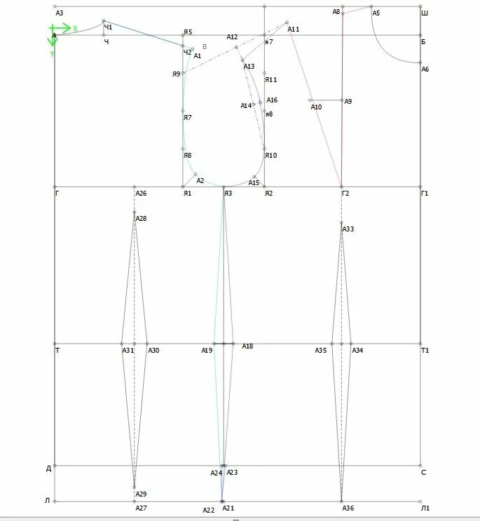 Пошаговое построение выкройки платья Программа для построения выкроек Я буду ШЬЮхой Дзен