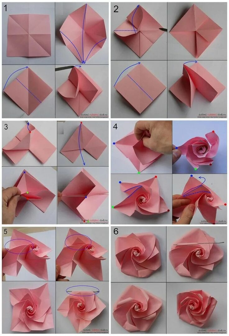 Пошаговые фото из бумаги Розочка из бумаги Origami design, Creative origami, Cute origami