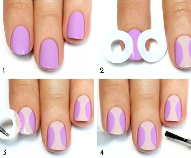 Пошаговые маникюры фото 10 Trucos para tener una manicura impresionante (con imágenes) Uñas juveniles, U