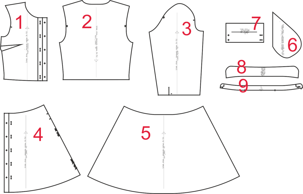Пошаговые выкройки одежды Выкройка школьного платья Шить просто - Выкройки-Легко.рф