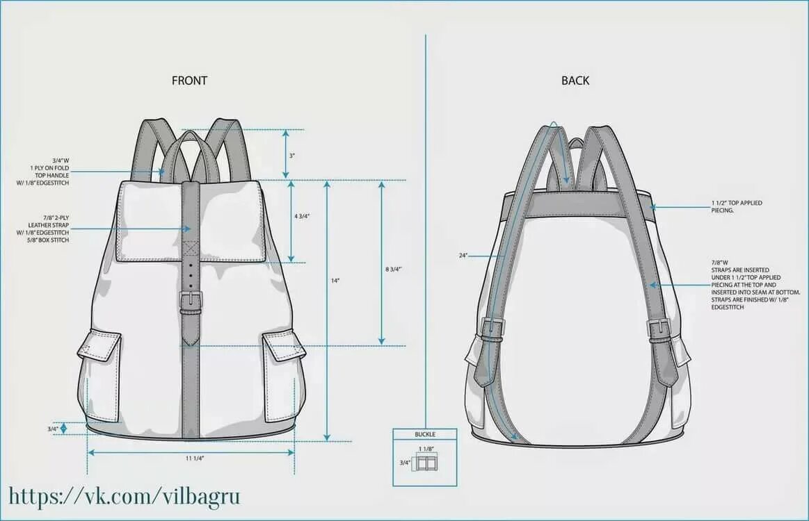 Пошаговые выкройки женских рюкзаков выкройки рюкзаков: 5 тыс изображений найдено в Яндекс.Картинках Backpacks, Diy b