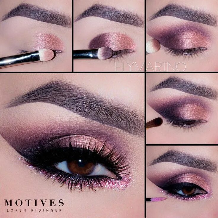 Пошаговый макияж для карих 6,460 Likes, 40 Comments - Motives Cosmetics Official (@motivescosmetics) on Ins