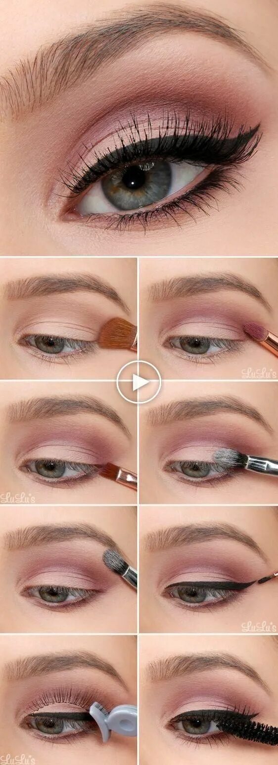 Пошаговый макияж для увеличения глаз © LuLus.com, 2015. Utilisation et / ou reproduction non autorisée de ... Makeup 