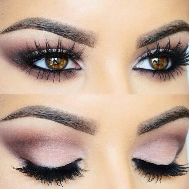 Пошаговый макияж для увеличения глаз Pin on Make up Rock makeup, Eye makeup, Smokey eye makeup