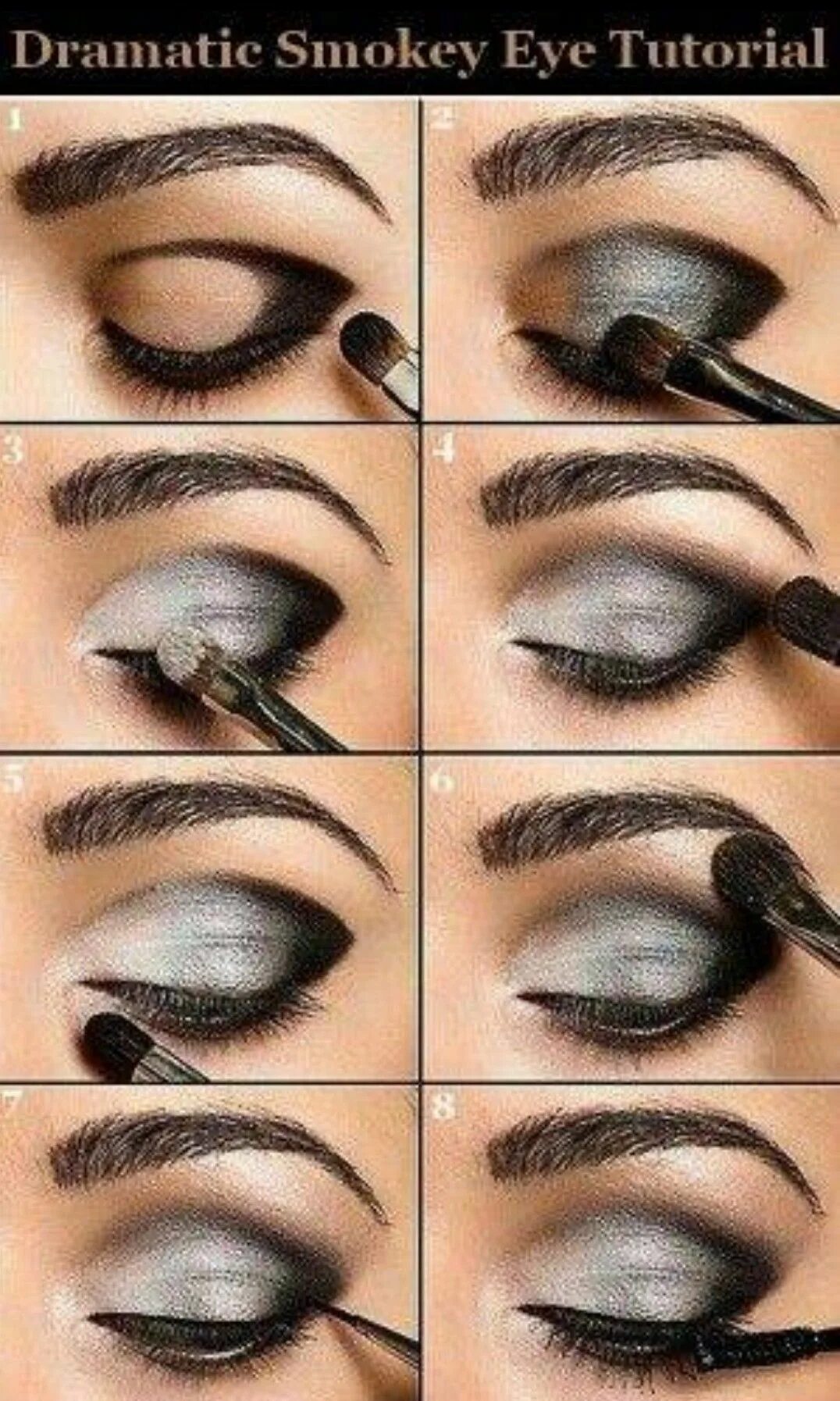 Пошаговый макияж глаз для начинающих Pin on Smink Simple eye makeup, Eye makeup tips, Eye makeup