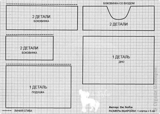 Пошить лежанку для собаки своими руками выкройки Sofá cama para perros - LA CASITA DE MABELY Лежаки для собак, Собаки, Одежда для