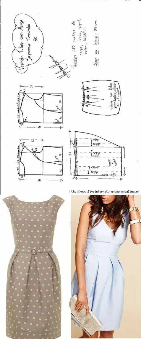 Пошить платья выкройки Pin by Елена on Крой и шитье Sewing dresses, Dresses, Fashion