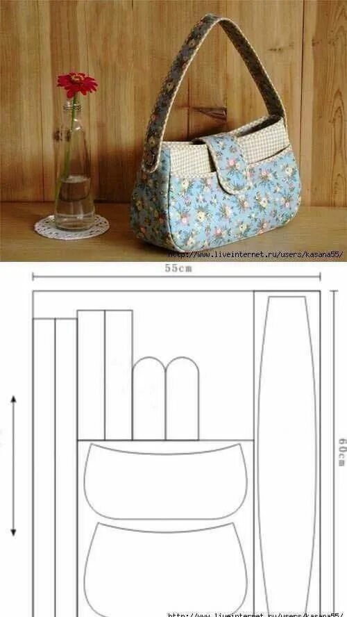 Пошить сумочку Pin Em Costura - Sewing Diy bag designs, Fabric bags, Quilted bag