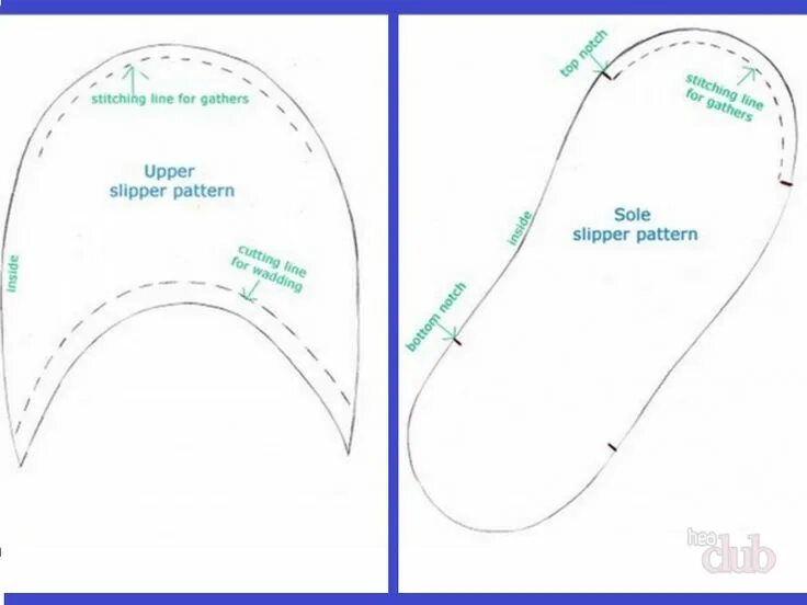 Пошить тапочки своими руками выкройка и модели Pin on Тапочки Sewing slippers, Slippers pattern, Crochet rose pattern