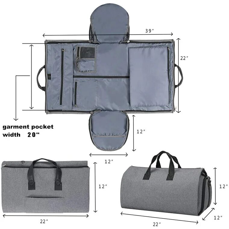 Пошив дорожной сумки своими руками выкройки Trouwjurk Carrier Travel Groothandel Bescherming Kleding Opvouwbare Stofdicht Kl