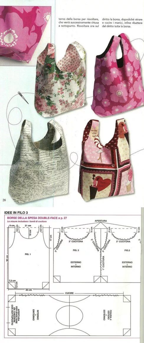 Пошив сумок из ткани выкройки secondstreet.ru Patchwork bags, Fabric bags, Bag patterns to sew