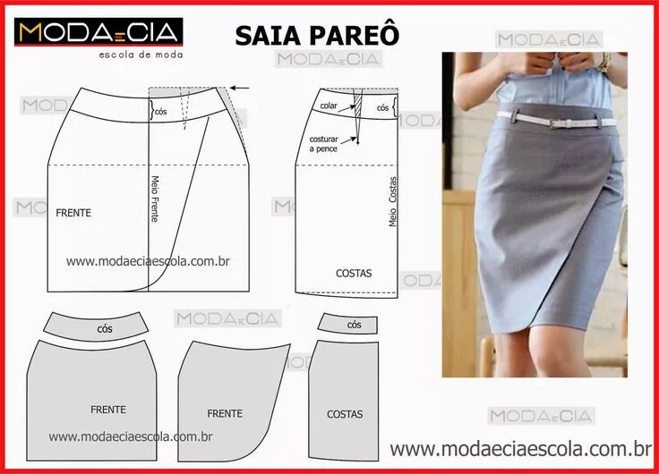 Пошив юбок своими руками выкройки Patrones de costura de falda, Patrones de vestido de costura, Patrones de ropa