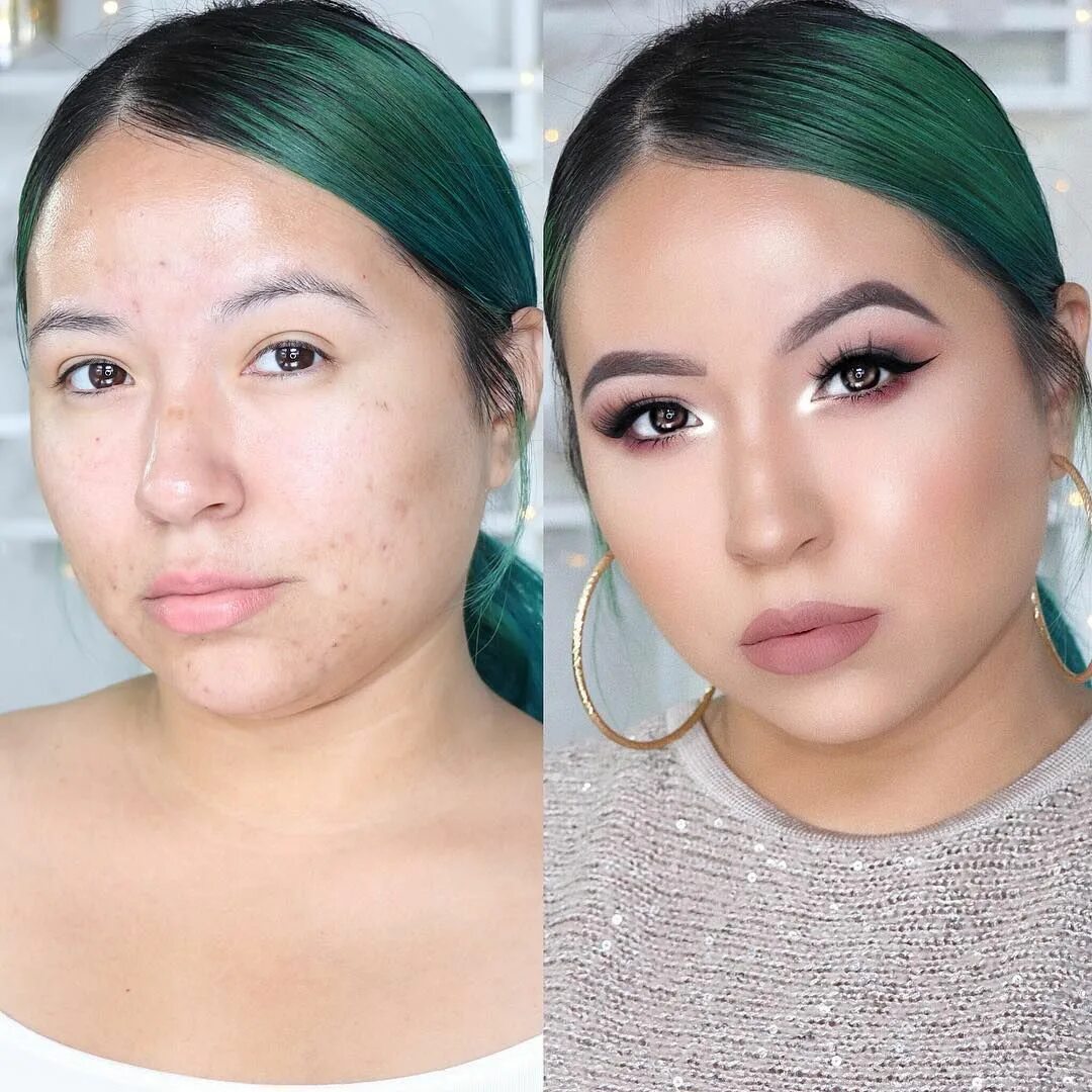 После макияжа нанести 21 Side-By-Side Photos That Prove The Transformative Power Of Makeup Power of ma