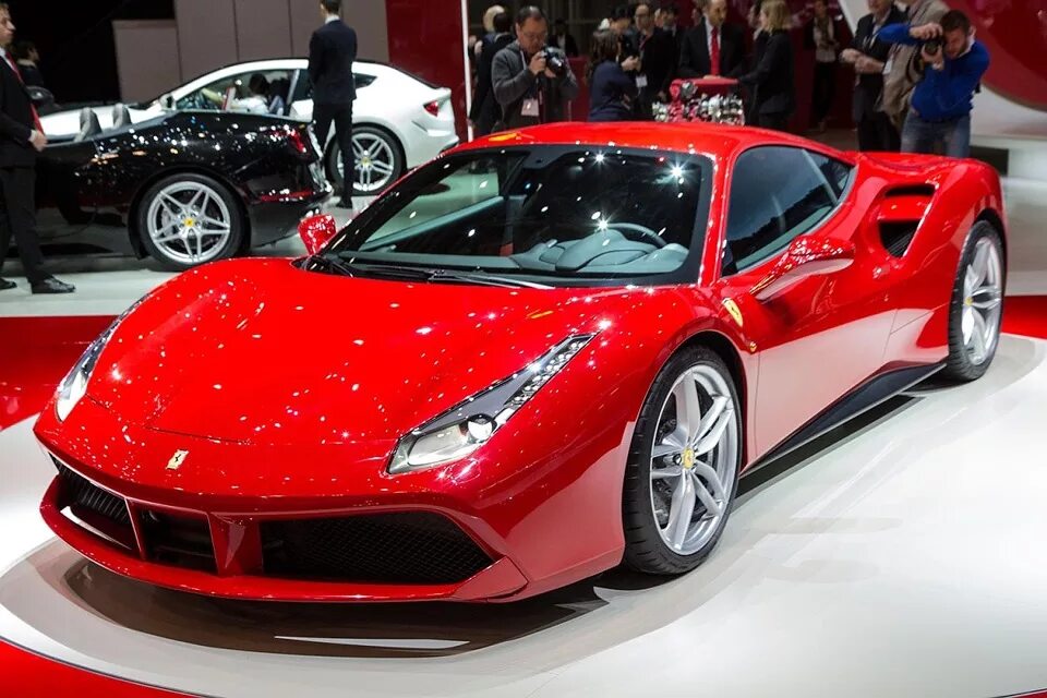 Последние модели автомобилей фото Твин-турбо суперкар Ferrari 488 GTB - Сообщество "Спортивные и Гоночные Автомоби