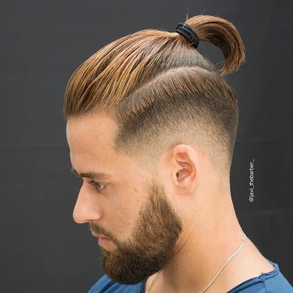 Последние прически 40 Hair Styles for Men Art and Design Fade haircut, Long hair styles men, Man bu