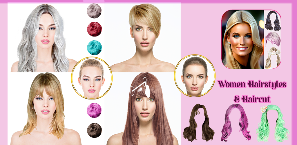 Последние прически Women Hairstyles and Haircut - приложение по ridowapp