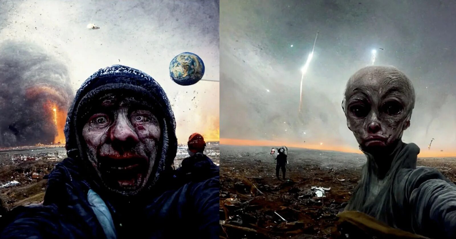 Последний день жизни фото Midjourney Generates AI Apocalyptic Images of the 'Last Selfie Ever Taken' PetaP