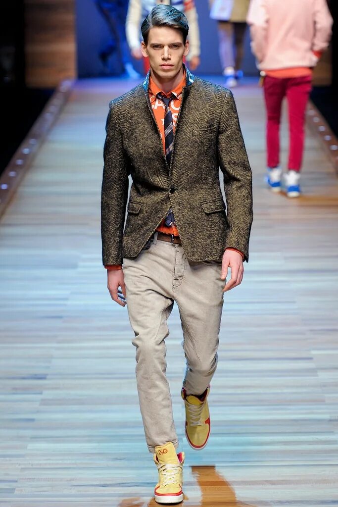 Последний мода мужской D&G Fall 2011 Menswear Collection Vogue