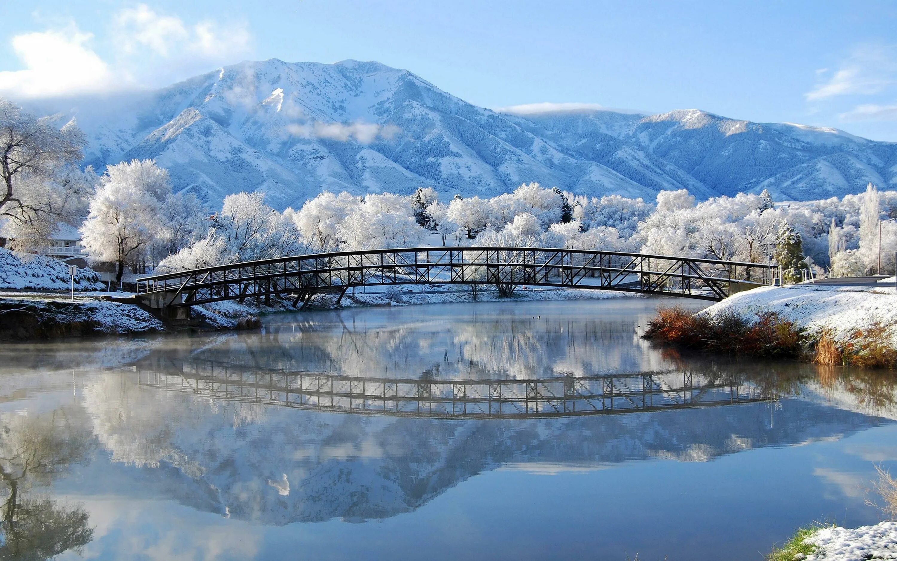 Последняя зима фото Winter Bridge - Imageix