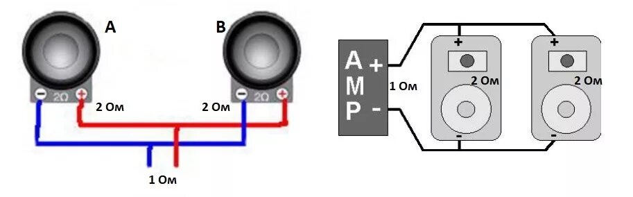 Последовательное подключение 4 динамиков Как подключить динамики последовательно и паралельно. Схемы, фомулы