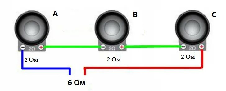 Последовательное подключение динамиков к магнитоле без усилителя Скачать картинку КАК ПРАВИЛЬНО ПОДКЛЮЧИТЬ ДИНАМИКИ К № 16