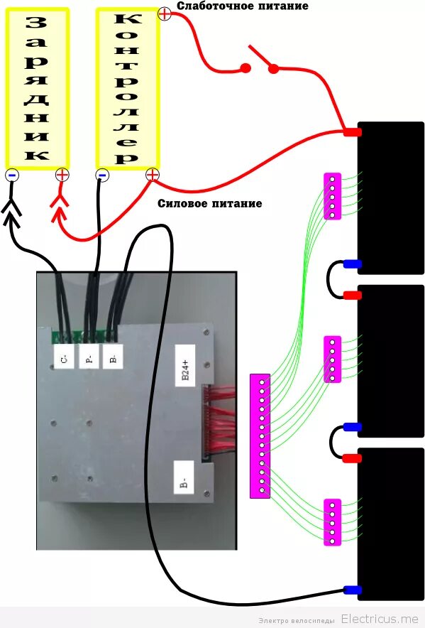 Последовательность подключения 4 аккумуляторов на электровелосипеде Как собрать самую дешевую батарею для электровелосипеда?