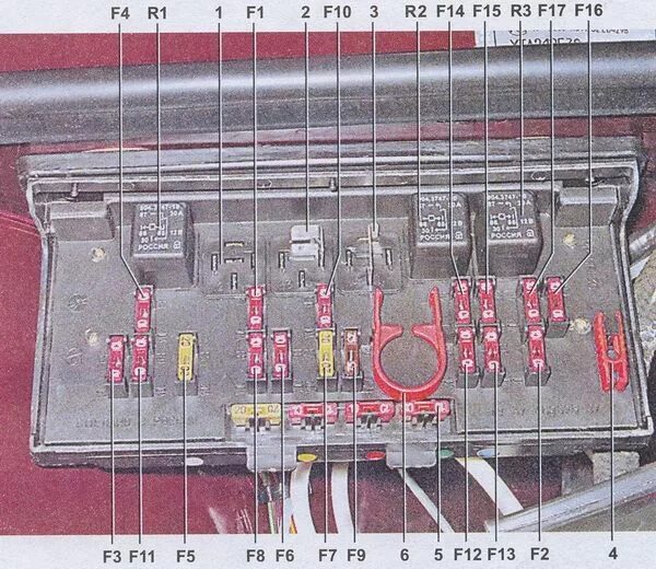 Последовательность подключения монтажного блока предохранителей ваз 2107 БЛОК ПРЕДОХРАНИТЕЛЯ - Lada 21074, 1,8 л, 1996 года продажа машины DRIVE2