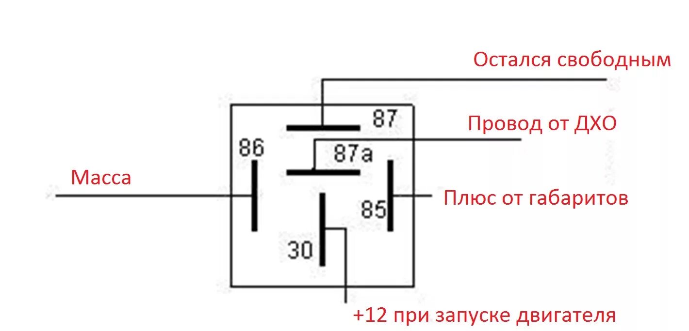 Последовательность подключения реле Штатные ДХО. Подключение! - KIA Cerato (3G), 1,6 л, 2014 года электроника DRIVE2