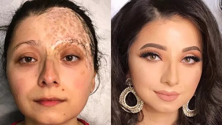 Последствия макияжа фото Extreme Makeup Transformations Pure Magic! Transformação com maquiagem, Maquiage