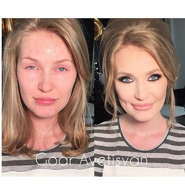 Последствия макияжа фото Гоар Аветисян on Instagram: " what do you think?))) evening make-up ❤ ➖ ➖ ➖ ➖ ➖ 