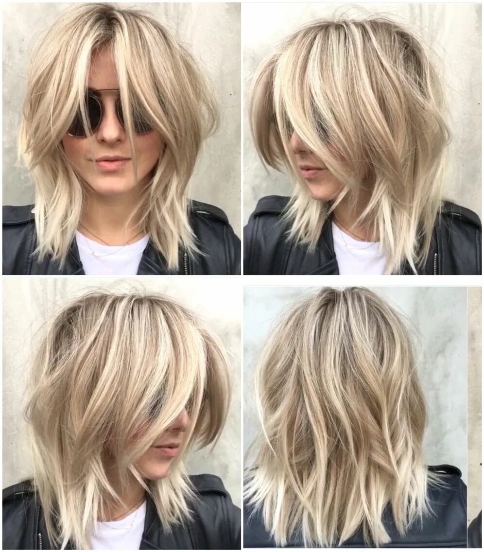 Послойная стрижка на средние волосы Julianne Hough shag Hair styles, Hair cuts, Hair lengths