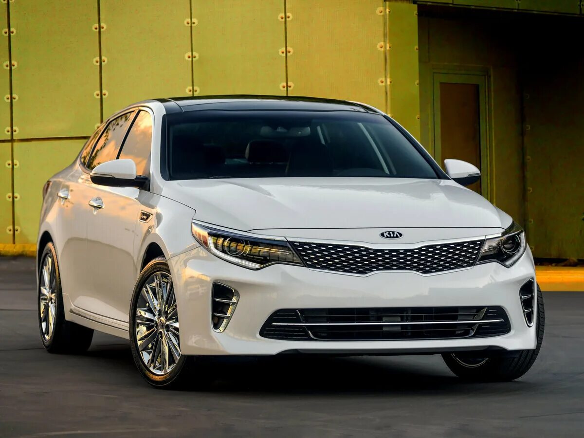 Посмотреть фото киа Купить б/у Kia Optima IV 2.4 AT (185 л.с.) бензин автомат в Самаре: белый Киа Оп