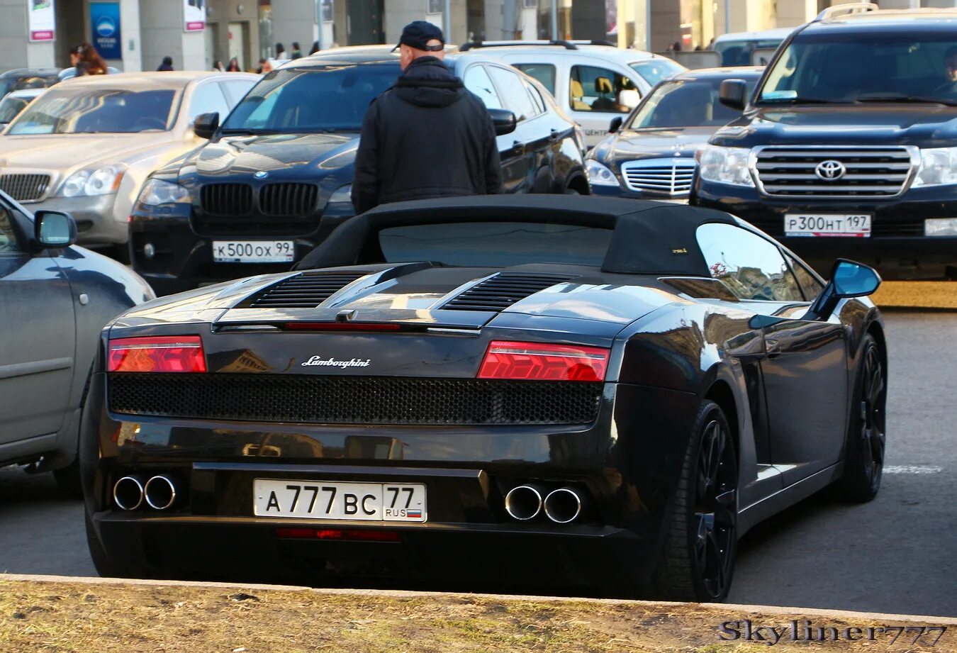 Посмотреть фото машины по номеру "а 777 вс 77" фото Lamborghini Gallardo. Россия