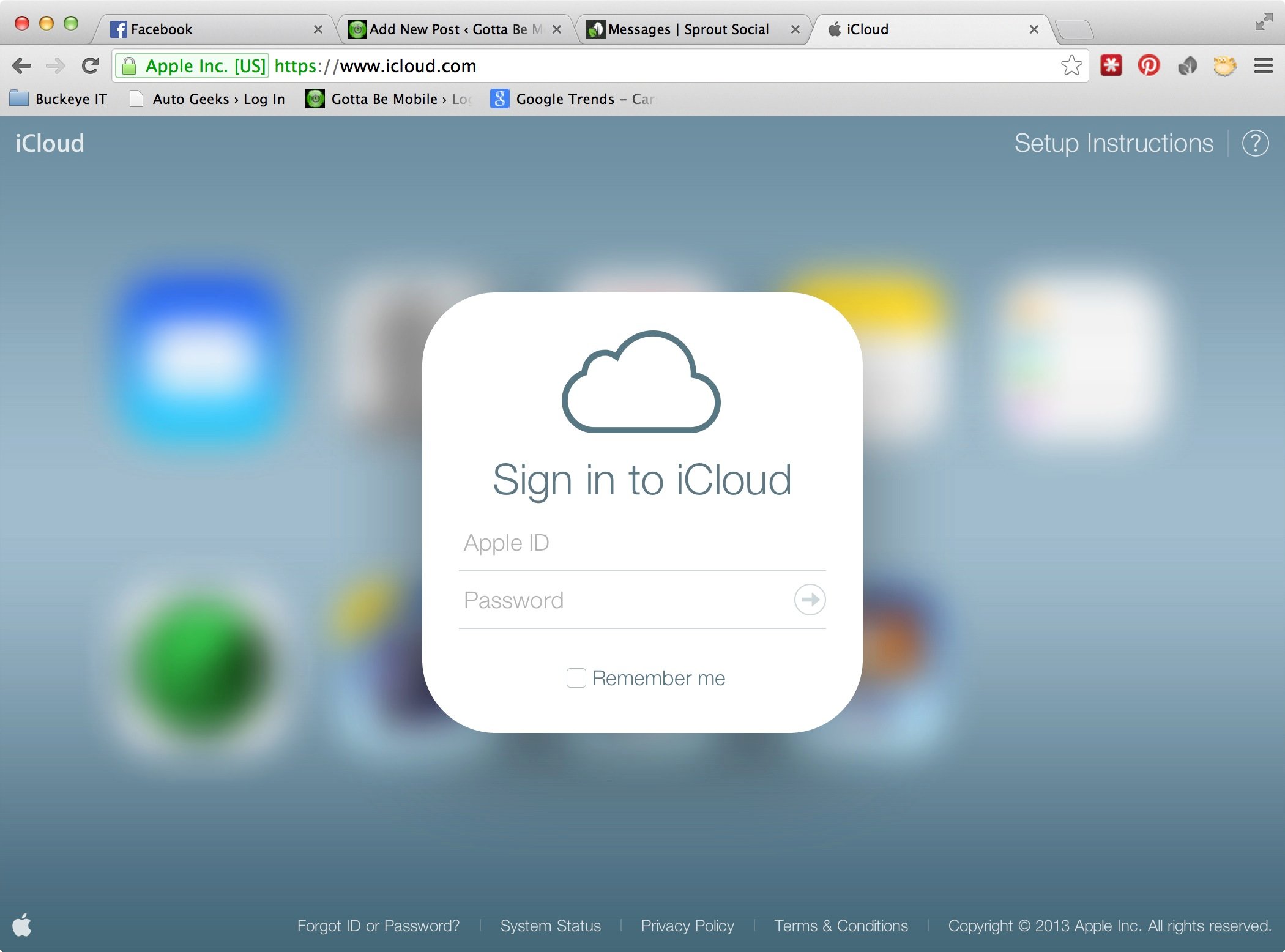 Посмотреть фото в облаке icloud Cloud apple