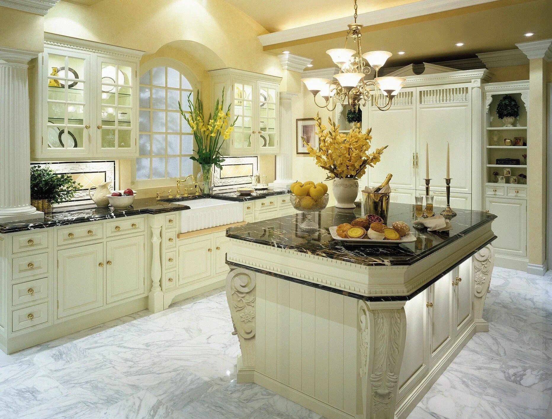 Посмотреть интерьеры кухни 27 Elegant Farmhouse Kitchens Design and Decor Ideas - sparkassess.com White kit